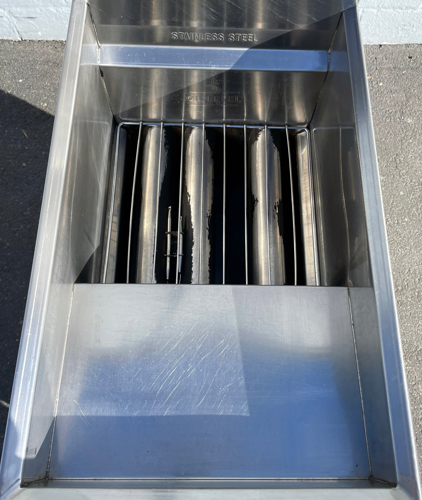 American Range (AF-50HE) 50lb. 200-400℉ Commercial Restaurant NAT Gas Fryer