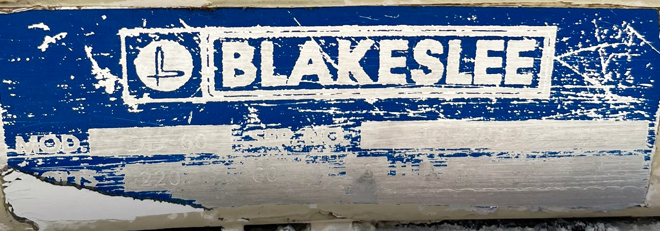 Blakeslee (DD-60) 60 Quart 4 Speed Heavy-Duty Industrial Bakery Dough Food Mixer