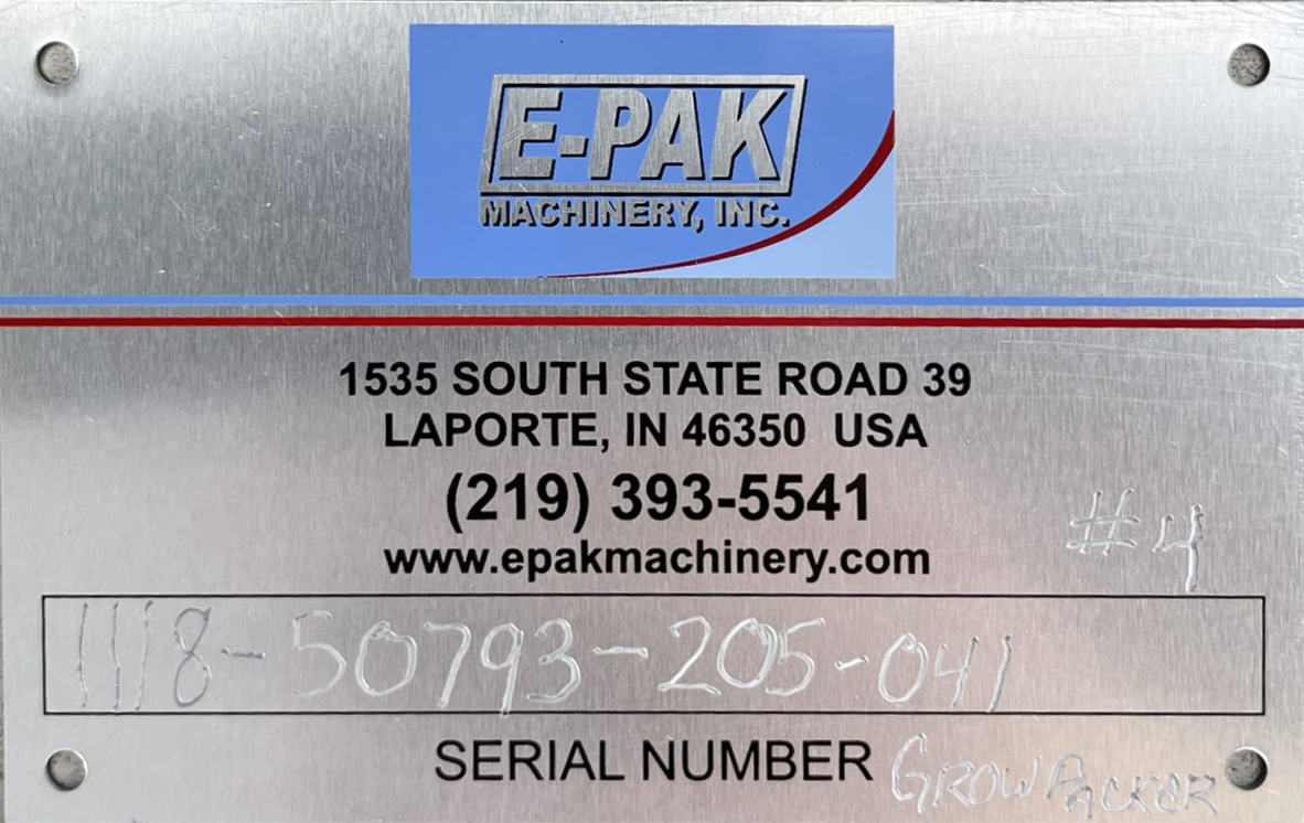 E-Pak Variable Speed Industrial Rotary Accumulation Packaging Infeed Turntable
