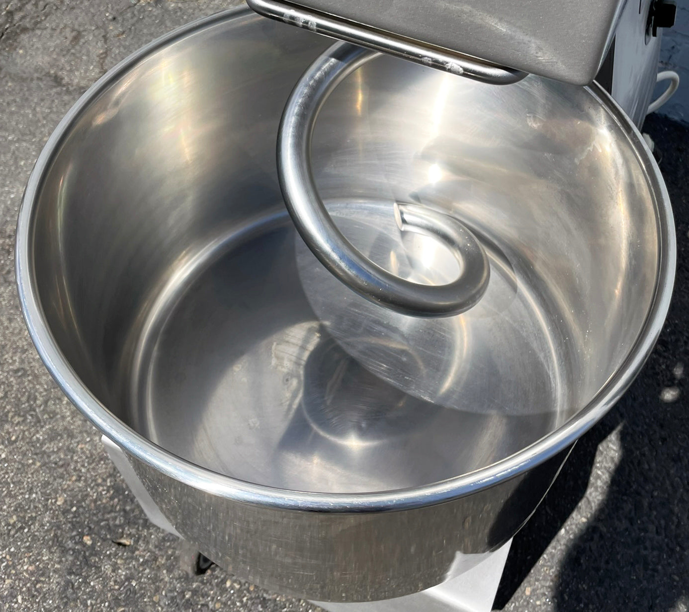 Haussler (SP20) 25 Quart Single Speed Commercial Bakery Dough Food Spiral Mixer