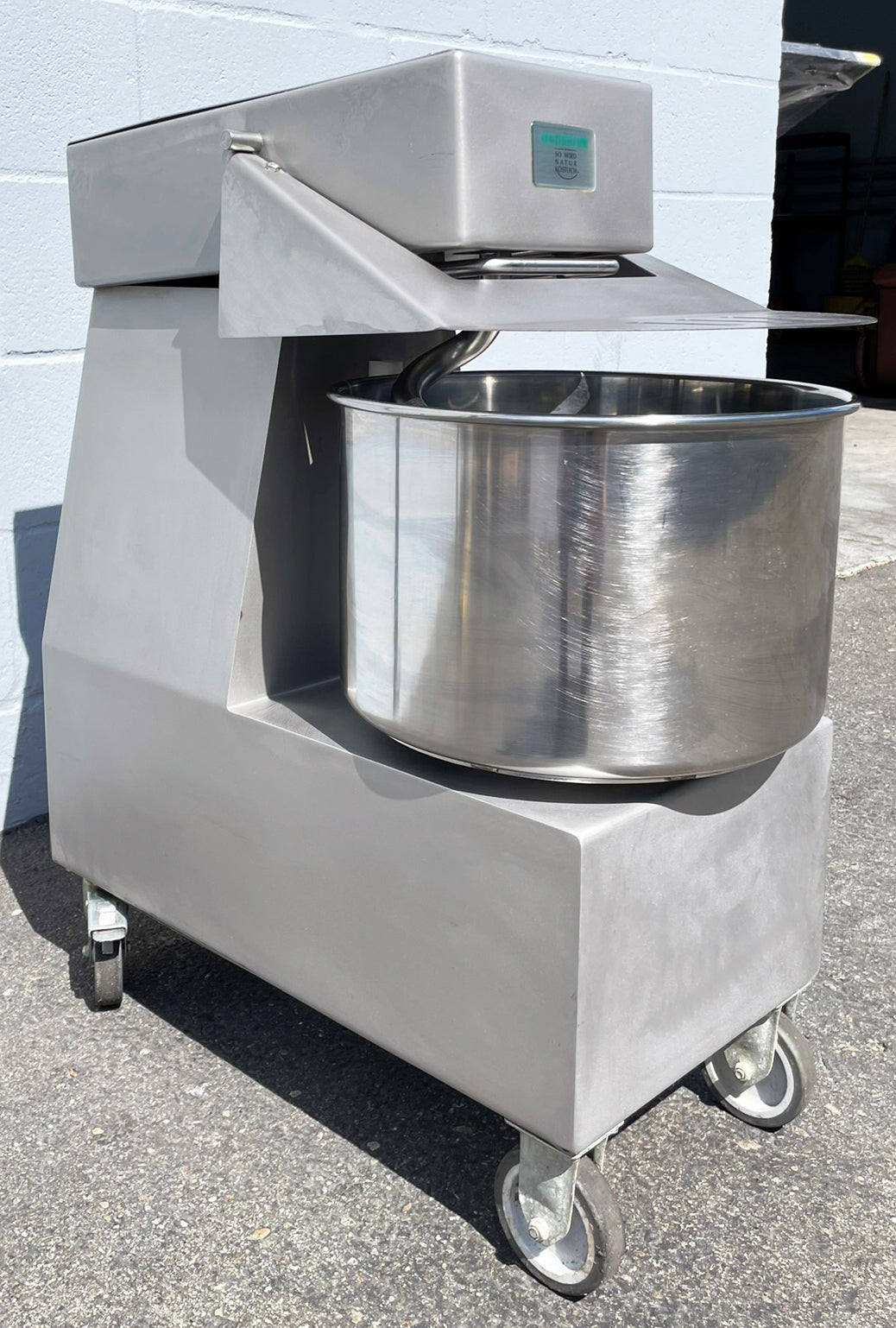 Haussler (SP20) 25 Quart Single Speed Commercial Bakery Dough Food Spiral Mixer