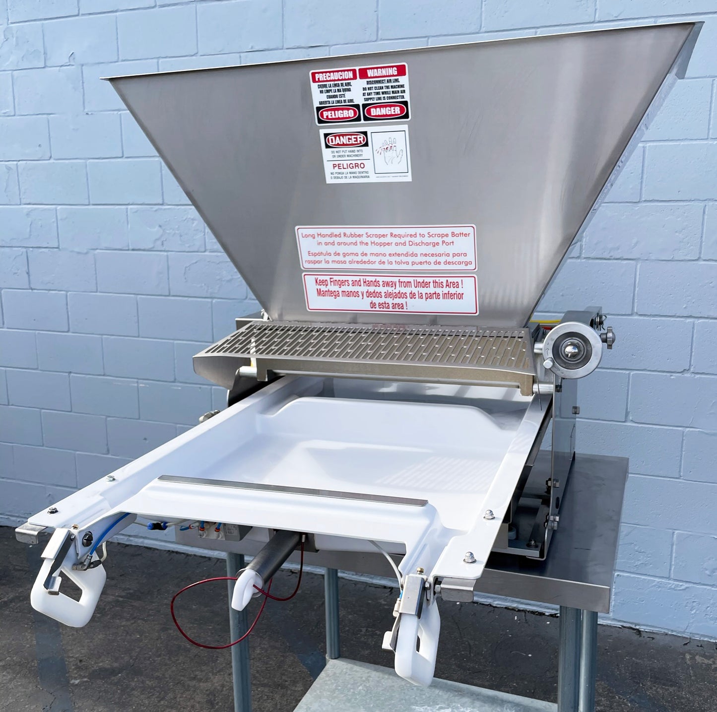 Hinds-Bock (5P-08WT) 5-Piston Tabletop Automatic Bakery Muffin Batter Depositor