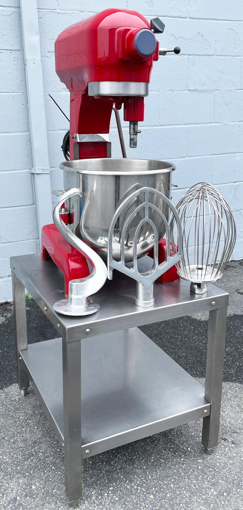 Hobart (A-200T) 20 Quart 3 Speed Commercial Bakery Dough Food Mixer On Stand