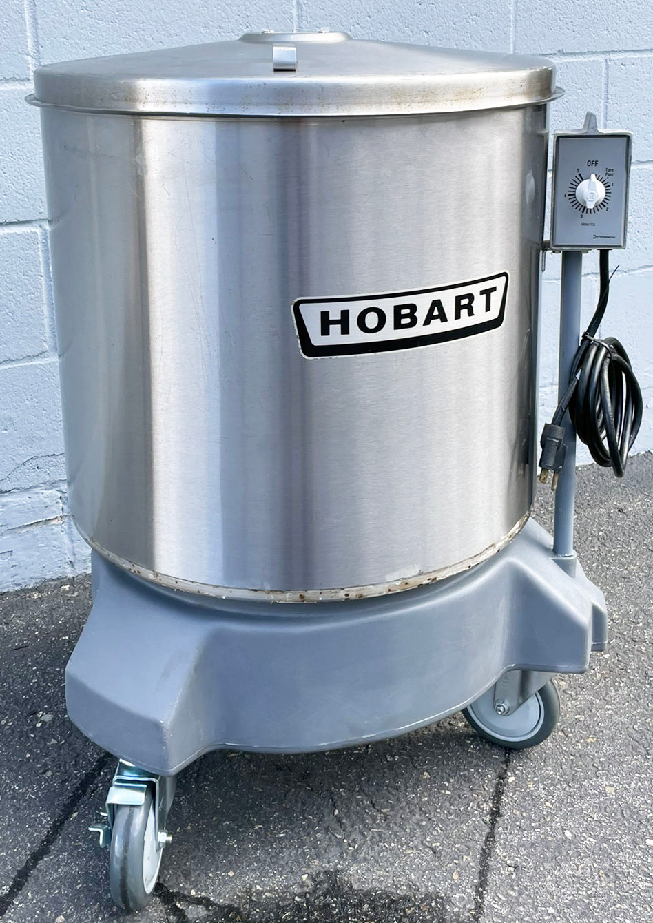Hobart (SDPS) 20 Gallon Stainless Steel Commercial Salad Dryer Spinner