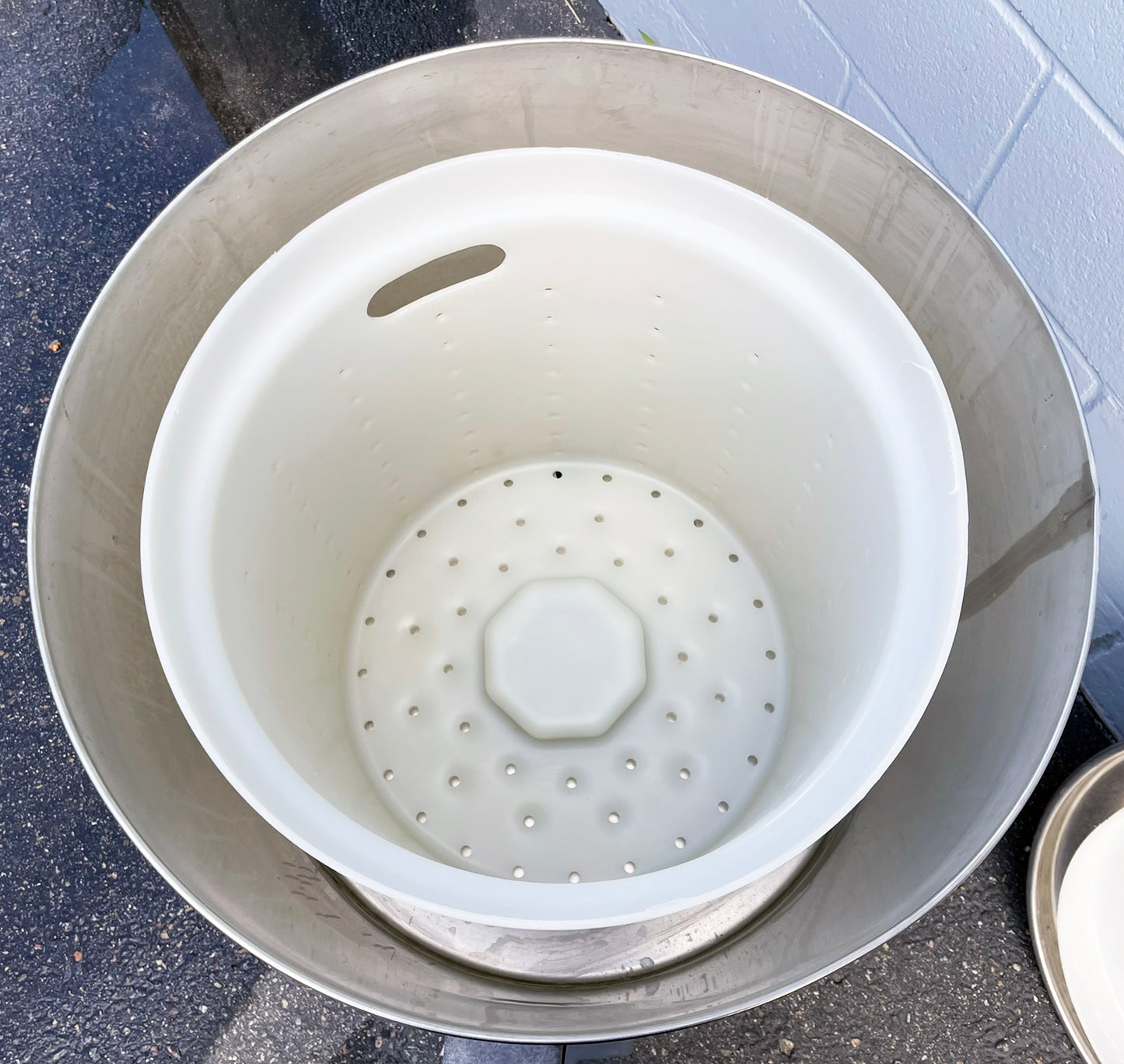 Hobart (SDPS) 20 Gallon Stainless Steel Commercial Salad Dryer Spinner