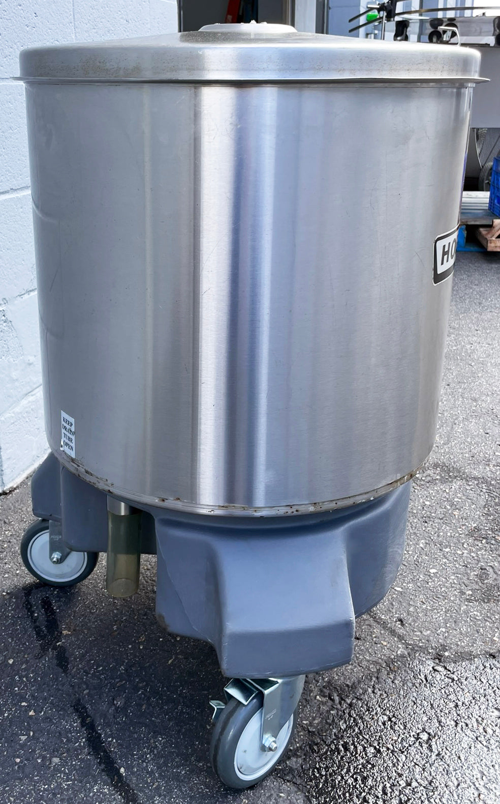 Hobart (SDPS) 20 Gallon Stainless Steel Commercial Salad Dryer Spinner