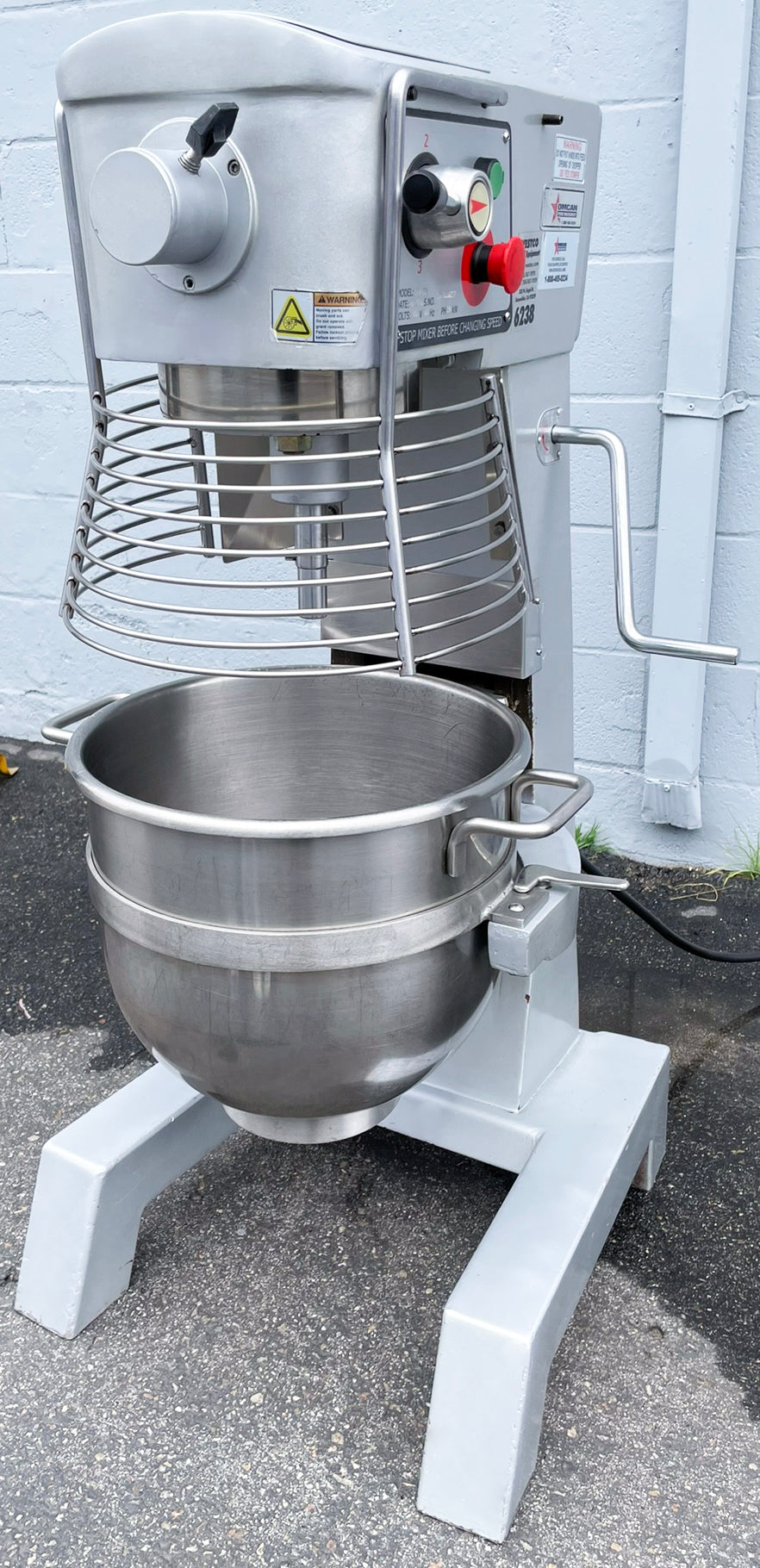 Uniworld (UPM-30E) 30QT 3 Speed Commercial Bakery Restaurant Dough Food Mixer