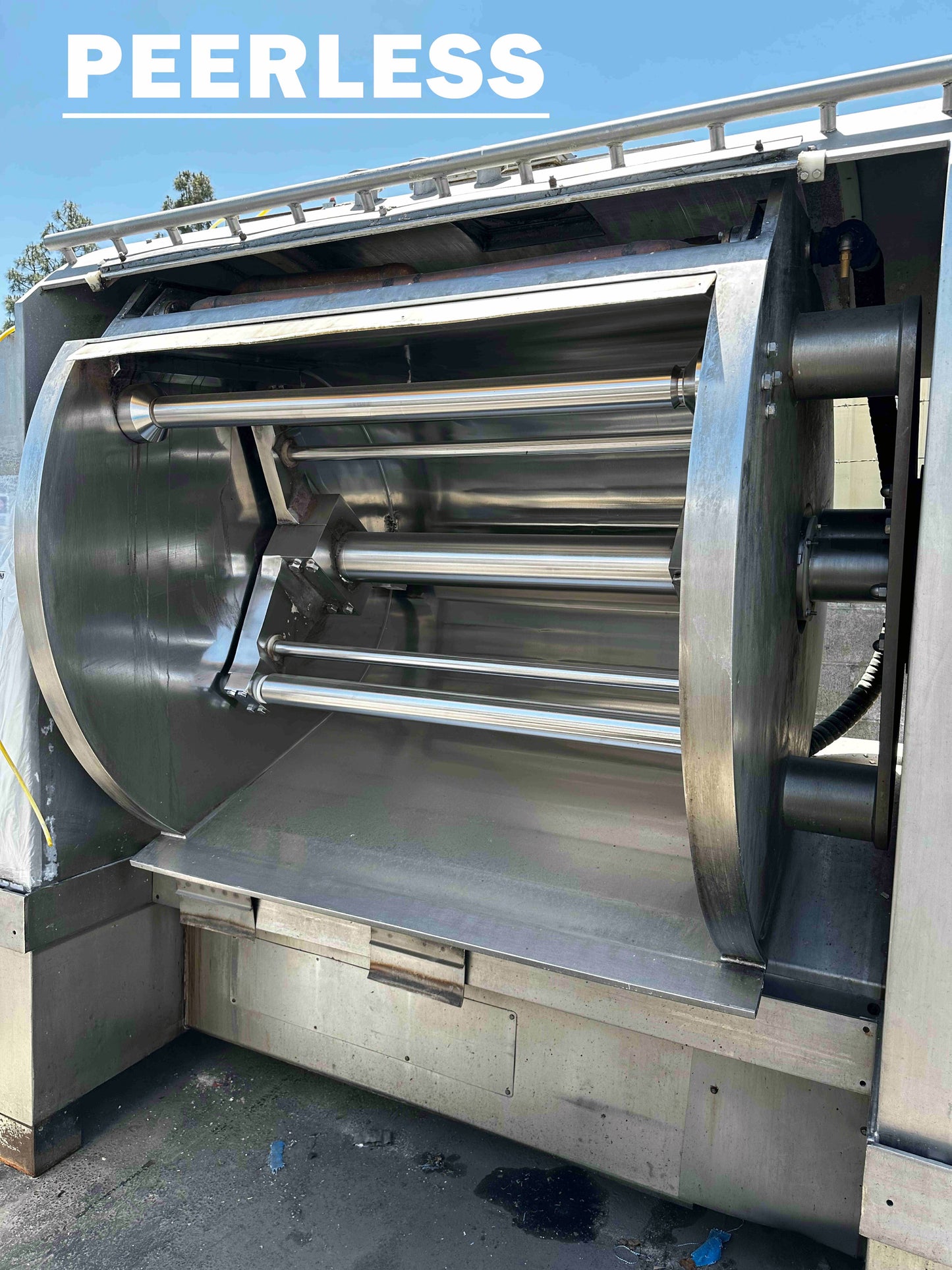 Peerless Heavy-Duty Industrial Roller Bar Commercial Bakery Restaurant Mixer