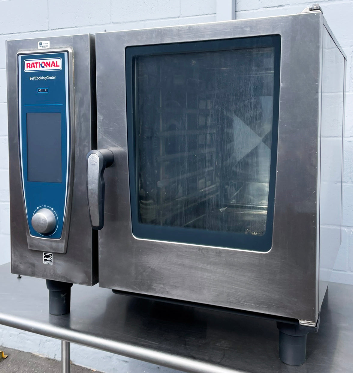 Rational (SCC 61) Half-Size Touchscreen Electric Bakery Restaurant Combi Oven