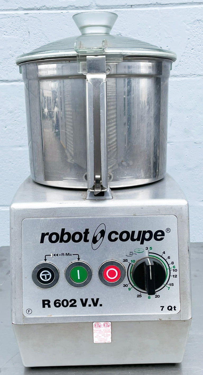 Robot Coupe (R602VVF) 7QT Variable Speed Continuous Feed Food Processor Mixe