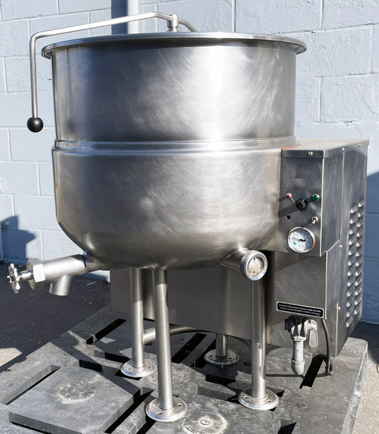 Cleveland (KGL-40) 40 Gallon 2/3 Steam Jacketed Commercial Gas Stationary Kettle