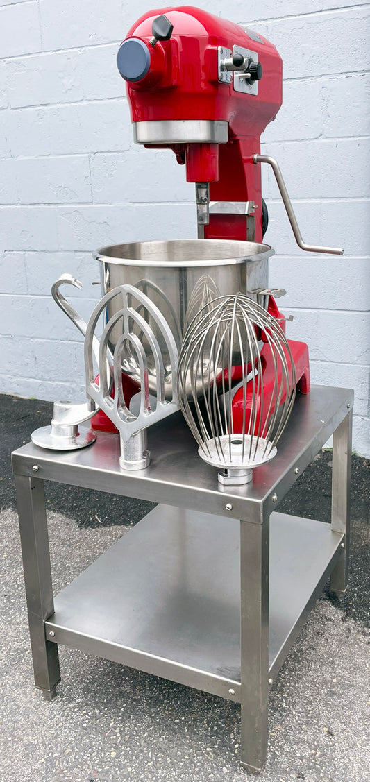 Hobart (A-200T) 20 Quart 3 Speed Commercial Bakery Dough Food Mixer On Stand