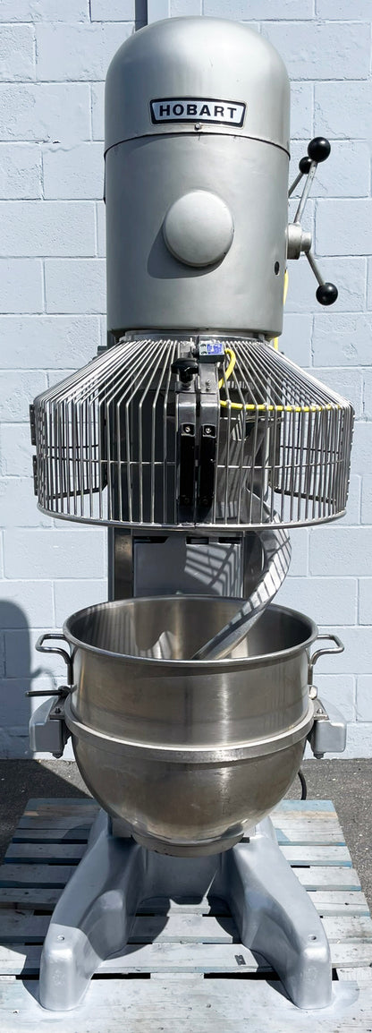 Hobart (M802) 80 Quart 4 Speed Tall Column Commercial Bakery Dough Food Mixer