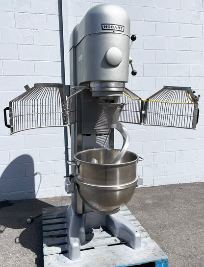 Hobart (M802) 80 Quart 4 Speed Tall Column Commercial Bakery Dough Food Mixer