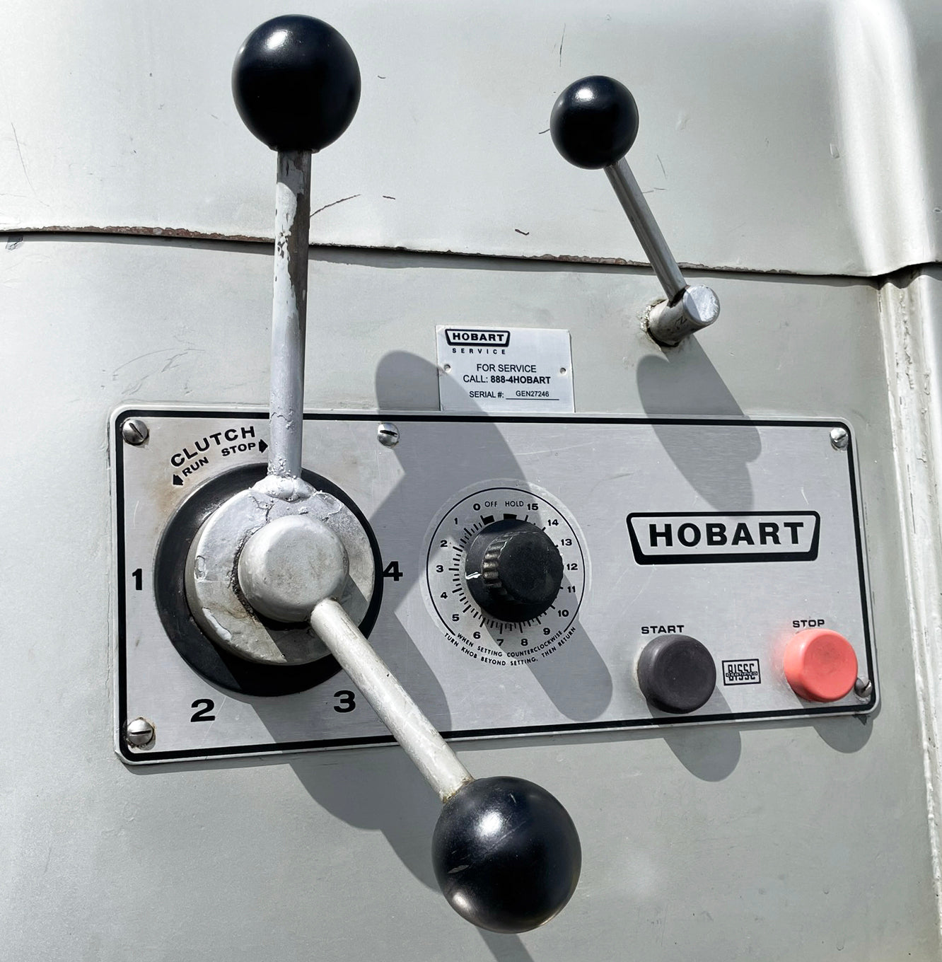 Hobart (M802) 80 Quart 4 Speed Tall Column Commercial Bakery Dough Food Mixer