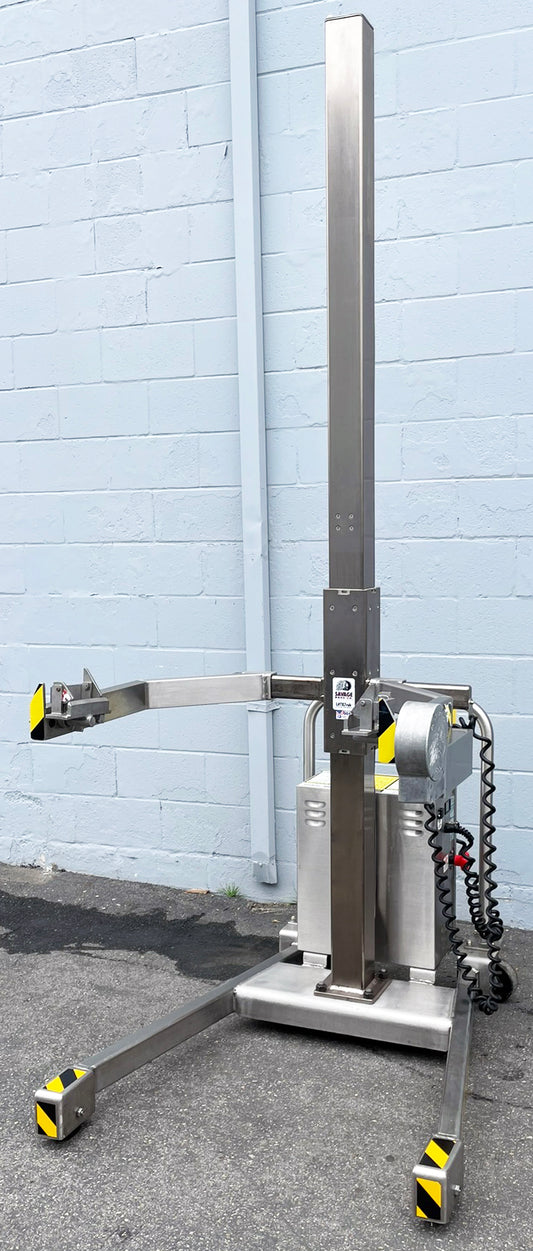 Savage Bros. (0712SS) Stainless Steel Mobile Hydraulic Bakery Kettle & Bowl Lift