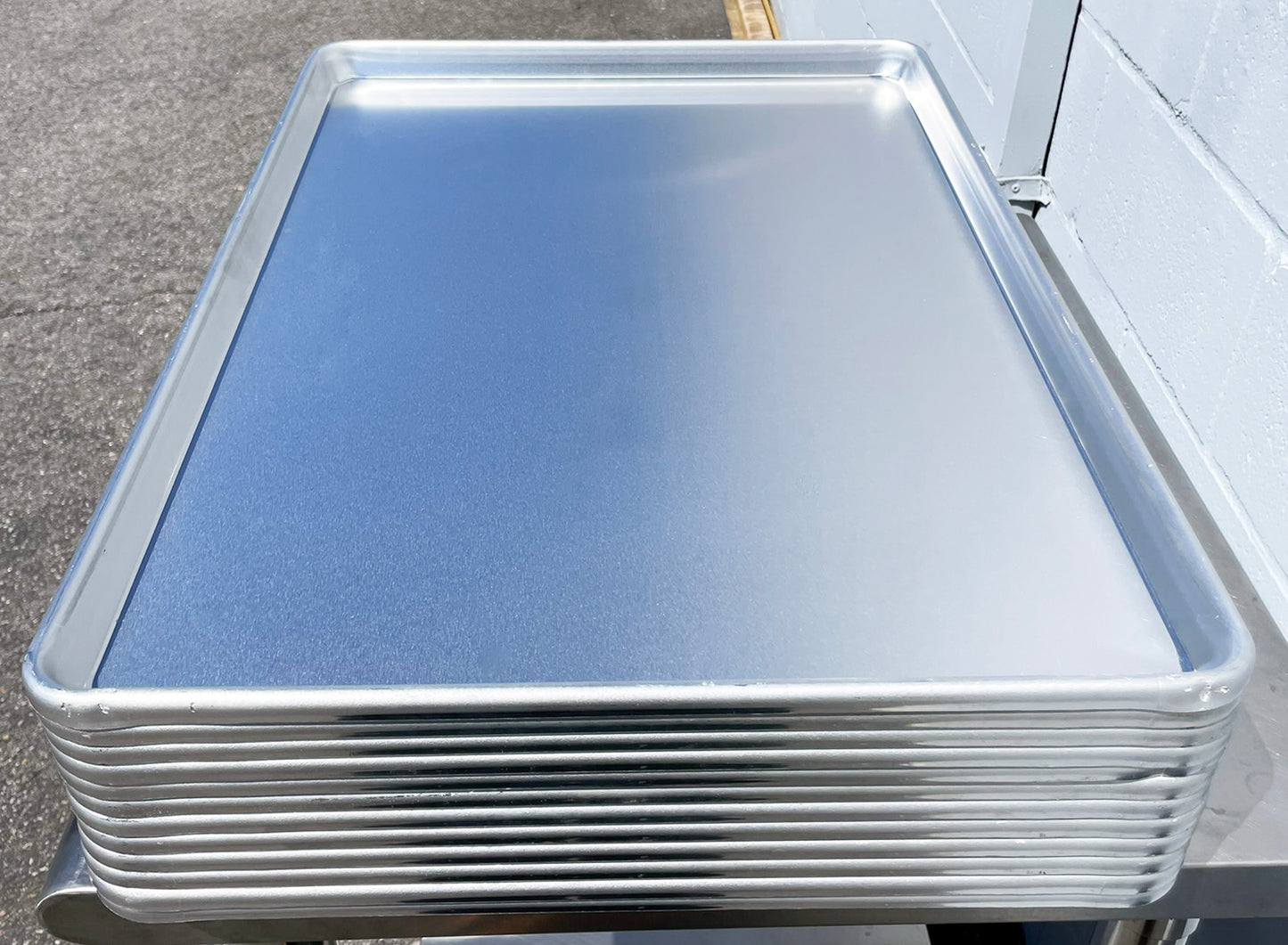 Lot Of 12 NEW Vollrath (5315) 12 Gauge Full-Size Bakery Cooking Bun Sheet Pans
